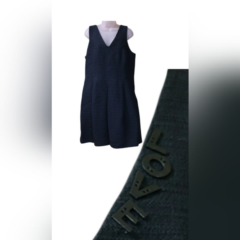 Banana Republic Black LOVE Dress Vneck Sleeveless Career Office Business 16